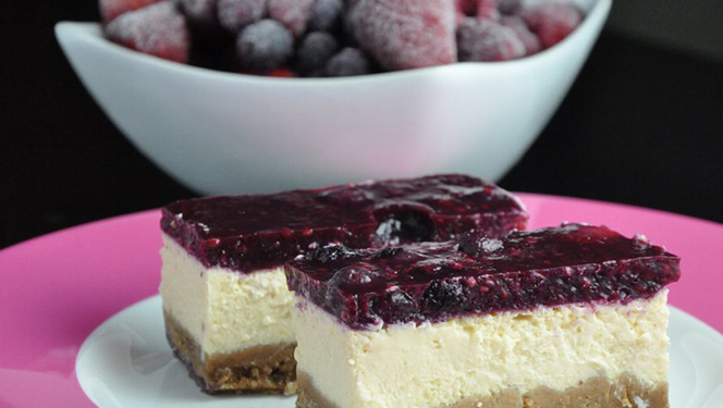 Fitness jogurtový cheesecake bez múky a cukru