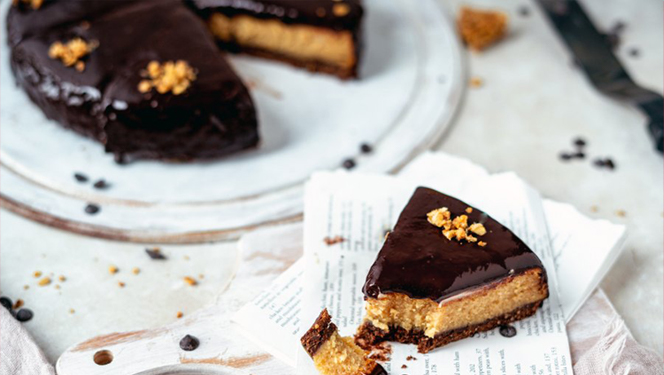 Vynikajúci zdravý Reese's cheesecake